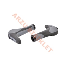 Elcik takım çift Alyanlı-avuç Destekli-boynuzlu- 140 Mm Gri