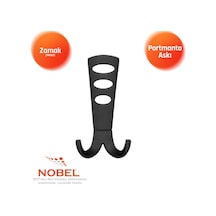 Seylan Portmanto Askısı, Metal Vestiyer Askısı, 110 Gr, Dolap Ve Duvar Askılığı, Matsi Yah Vidalı