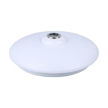 Powermaster Pm-27330 Beyaz 35 10.5 Cm 24 Watt Bluetooth Hoparlörlü Tavan Aydınlatma Al-bl303 Tornavida li