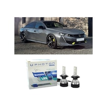 Peugeot 508 Uzun Far Ampulü H7 Access Yeni Seri Beyaz 2018-2023