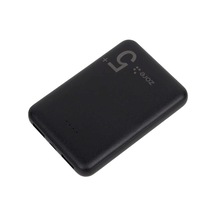 Zore Zr-pw04 Led Işıklı Taşınabilir Powerbank 5000 Mah Siyah