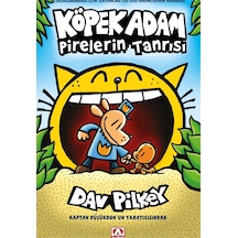 Köpek Adam Pirelerin Tanrısı - Köpek Adam 5 - Dav Pilkey - Altın Kitaplar