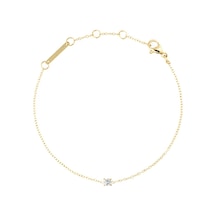 Mirelle Solitaire Bracelet Gold Gold