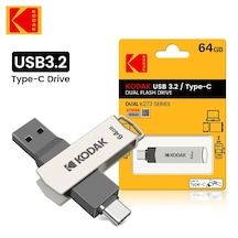 Kodak 64gb.typec Usb 3.2 Apple Uyumlu iPhone 15  Ve Type-c Girişli Tüm Cihazlar