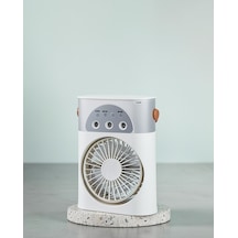 Mini Vantilatör Usb'li 7 Renk Gece Işığı Uczzzf9fan-2
