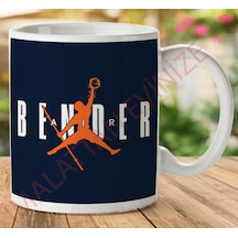 1-653 Just Bender Avatar Son Hava Bükücü İki Tarafı Baskılı Kupa Bardak.jpg