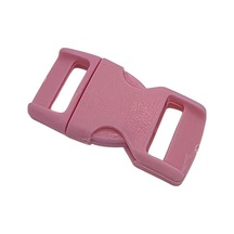 Paracord Aksesuar Paracord Bileklik Plastik Klips 1 Cm Pembe 10 Adet