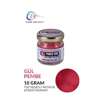 Sedefli Metalik Toz Pigment Boya / Gül Pembe / Epoksi Için