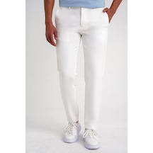 Efor P 1195 Pantolon Comfort Beyaz Kanvas Beyaz