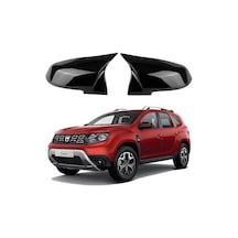 Dacia Duster 2018 Sonrası Parlak Siyah Batman-yarasa Ayna Kapağı