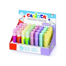 Carioca Pastel+Fosforlu Işaretleme Kalemi 32Li Stand 8 Renk