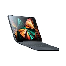 Benks KB01 iPad Pro 11 2. Nesil 2020 Uyumlu Kablosuz Klavyeli Kılıf Bluetooth Trackpad Keyboard - ZORE-216905
