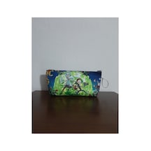 Rick And Morty Desenli Tasarım Kalemlik - Makyaj Çantası Diğer