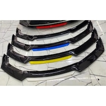 Toyota Corolla Uyumlu Ön Lip Renk Seçenekli 4Parça Kirmizi