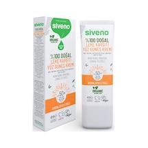 Siveno%100 Doğal Yüz Güneş Kremi Leke Karşıtı Aydınlatıcı Filtre Uva Uvb Spf 50+ 30 Ml Sku: Mır8690010410795
