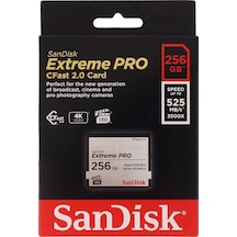 Sandisk Extreme Pro CFast 2.0 SDCFSP-256G-G46D 256 GB Hafıza Kartı