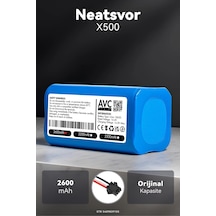 Neatsvor X500 2600mah Robot Süpürge Bataryası D.k