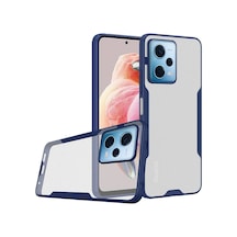 Xiaomi Redmi Note 12 5g Kılıf Platin Silikon - Lacivert Evimdeyokyok