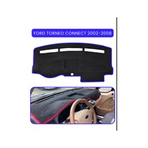 Ford Torneo Connect 2002-2008 Torpido Koruma Halısı Mavi Kenar