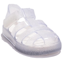 Igor S10265 Star Glitter Beyaz Ortopedik Günlük Kız Çocuk Sandalet 001