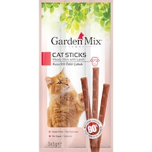 3 Adet Gardenmix Kuzu Etli Kedi Ödül Çubuk 3 X 5 G