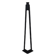 Tekli Dekoratif Metal Firkete Sehpa Ayağı (44 cm Yükseklik)
