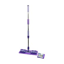 İbico İ21-018 Mandallı Palet Mop - Mikrofiber Yedekli, 70-107 Cm Metal Uzayan Sap, 360