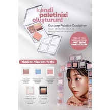 Yumuşak Dokulu, Dökülme Yapmayan Mat Tekli Göz Farı Modern Shadow 106 Forever Peach 0