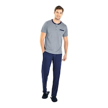 Yeni İnci 3'lü Yarım Kol Erkek Pijama Takım Epj797 001