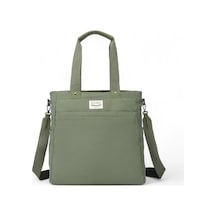 Smart Bags Kanvas Haki Kadın Omuz Çantası Smb1309 001