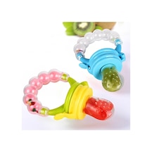 Pembe Taze Gıda Nibbler Bebek Meyve Emzikler Besleyici Çocuk Nipeller Besleme Güvenli Bebek Meme Emzik Emzik 6month + Pembe