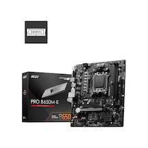 Msı Pro B650m-e Ddr5 6800mhz Oc M.2 Am5 Matx Anakart