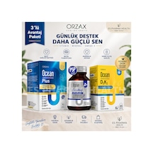 Ocean Plus Omega 3 + Extramag Magnezyum + D3k2 3'lü Avantaj Paketi