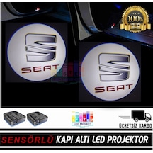 Seat Araçlar Için Pilli Yapıştırmalı Kapı Altı Led Logo (488661200)