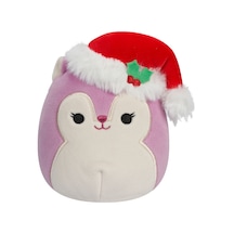 Squishmallows Yılbaşı Serisi - Sincap Allina 13 Cm