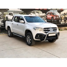 Mitsubishi L200 2007+ Off Road Krom Ön Koruma Ön Tampon Koruma Demiri Krom Dinamic Plus Aqm4wd