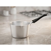 14cm Naturel Alüminyum Efsane Derin Sütlük Sosluk Kaçerola Yüksek Kalite Eloxallı Paslanmaz Zindeliklı Tek Sapl M Çok Renkli
