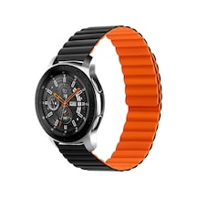Mobilteam Huawei Gt2 42mm Uyumlu Krd-52 Kordon-siyah-turuncu