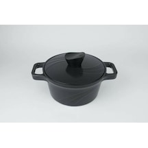 Bordain Alüminyum Tencere 20 Cm Siyah D-bor20c
