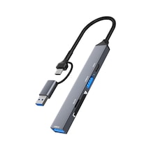 Apera NR22 5 in1 Type-c - Usb Multi Girişli Hub Dock İstasyonu