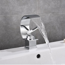 Banyo Şelale Lavabo Bataryası Krom