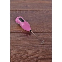 Puccio Kahve Köpürtcü & Yumurta Çırpıcı Pembe