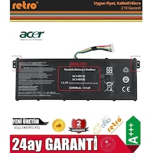 Acer Uyumlu AC14B13J AC011353 AC14B8K Bataryası Pili