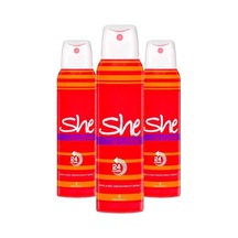 She is Love Kadın Sprey Deodorant 150 ML x 3