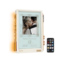 Times Frame-10.1 İnç Dijital Resim Çerçevesi Şeffaf Ips Akıllı Linux Os Rgbled Döner Düğme Wifi 64gb 400+saat Y Diğer