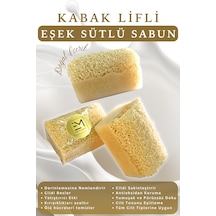 Doğal Kabak Lifli Eşek Sütlü Sabun Antioksidan