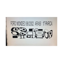 Ford Mondeo 1996/2002 Arası 17 Parça Torpido Kaplama Sedef Ceviz Yeni Renk Desen
