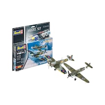 Revell Maket Seti Combat Set Bf109g-10-spitfire Mk.v 63710