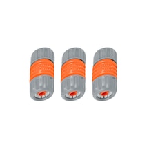 Hortum Bağlantısı Kilitli 1/2" Yarım Parmak 3 Adet