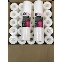 Açık Kasa Su Arıtma Pp Sediment Filtre 5 Mikron 10 Inc 25'li